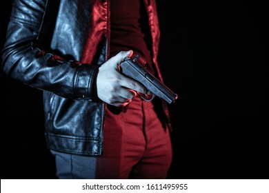 
Makarov Pistol (PM) In The Hands