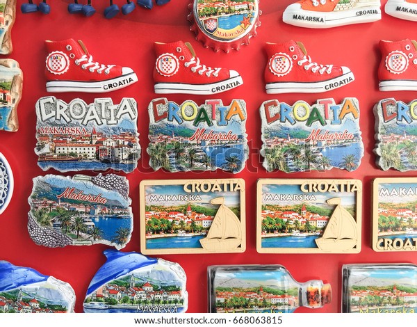 Makarska Croatia 17 June2017 Croatian Souvenir Stock Photo (edit Now 