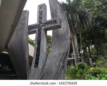 Makati Manila 10 6 2019 Modern Church Inside A Mall Area In Makati Manila