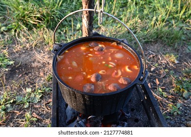 
Make Beef Stew Using A Dutch Oven At The Camp