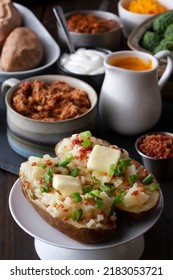 Make And Build Your Own Baked Potato Bar Station