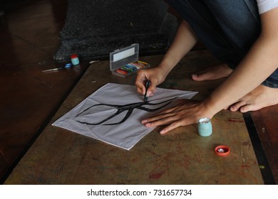 Make and color a kite