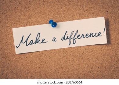 Make A Difference