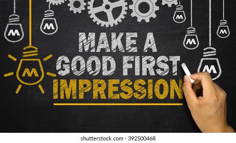 Make a Good First Impression - Shutterstock ID 392500468