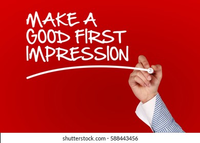 Make A Good First Impression Concept