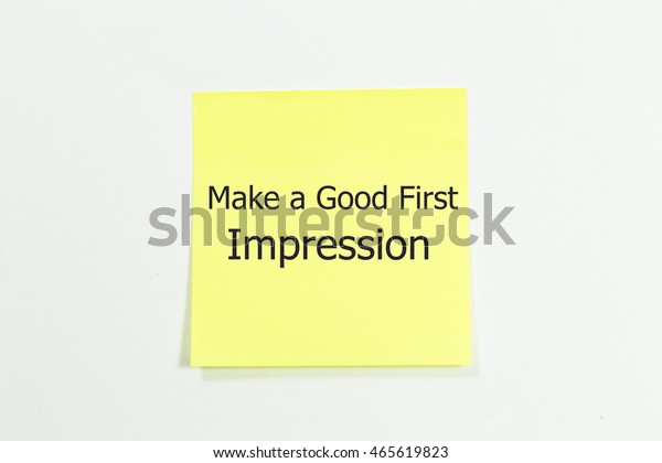a simple way to make a good first impression