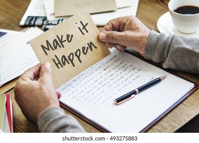 Make It Happen Planner Concept