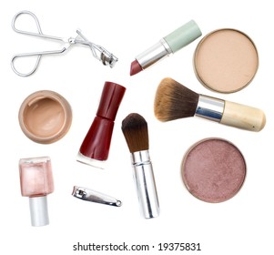 make up on white