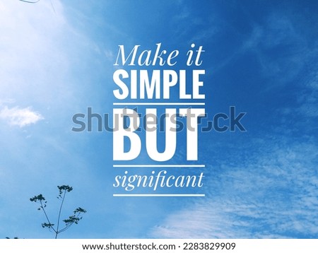 Make it simple but significant text with sky blue background 