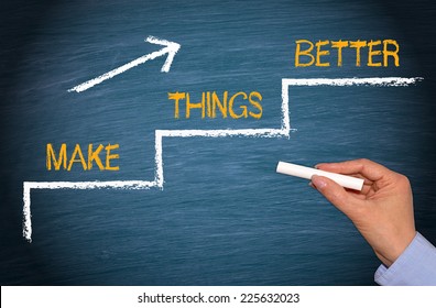 Make things better - Improvement Concept - Shutterstock ID 225632023