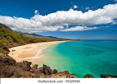 Makena Beach, in Maui, Hawaii