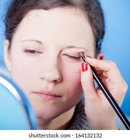 Make-up applying