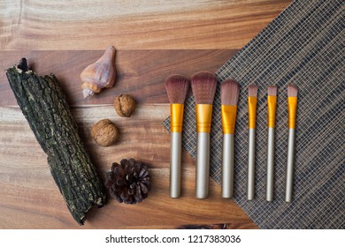 makeup brushes eyebrows background, paintbrush beauty accessory
