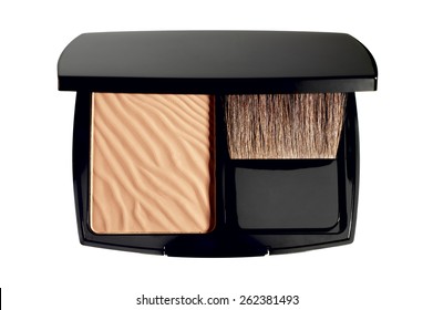 Makeup Compact With Brush