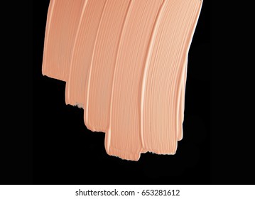 Makeup Foundation Blur Cream Black Background