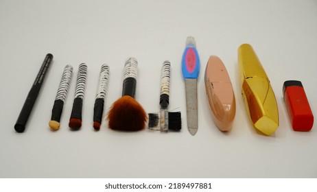 Makeup Kit Image And White Background