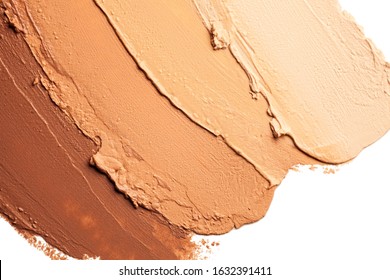 Make-up Matte Concealer Foundation Bb-cream Smudge Powder Creamy White Isolated  Background