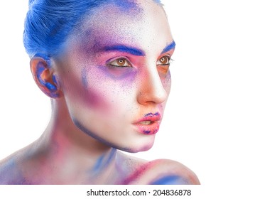 makeup model, 