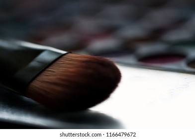 Makeup tool close up