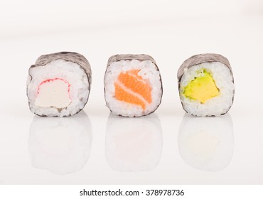 Maki rolls - Shutterstock ID 378978736