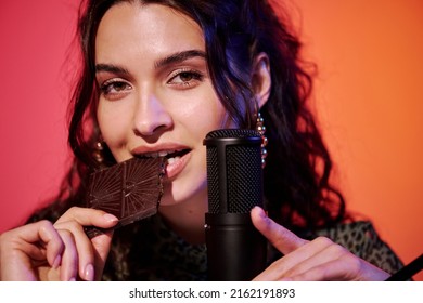 Making ASMR Content Using Chocolate