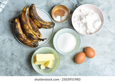 Making baked goods from spoiled bananas - Powered by Shutterstock