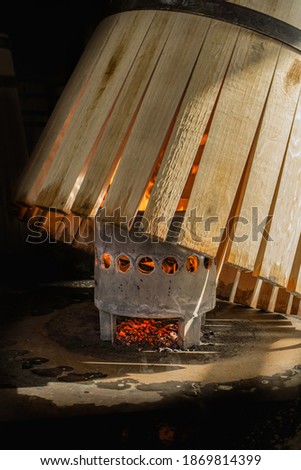 making a barrel is tradition