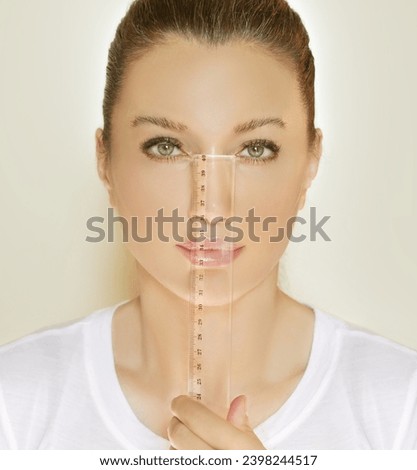 Making Beauty, modifying face to make it closer to the Golden Mask,plastic surgery. correction of asymmetry.	