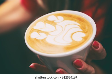 Making cappuccino