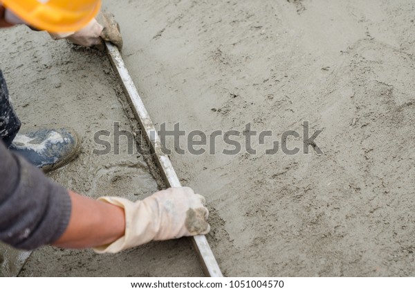 Making Cement Floor Stock Photo (Edit Now) 1051004570