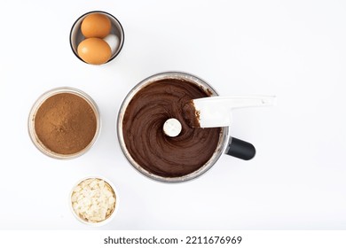 Making Chocolate Dough In Food Processor