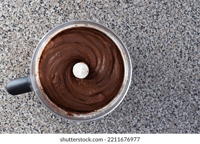 Making Chocolate Dough In Food Processor