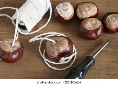 114 Playing Conkers Images Stock Photos Vectors Shutterstock