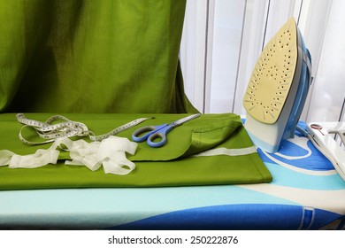 Making Curtains Shorter With Hemming Tape 