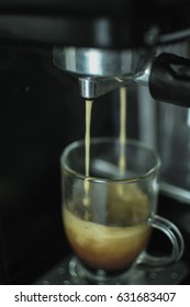 making espresso coffee machine