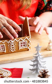 Making Of Gingerbread House