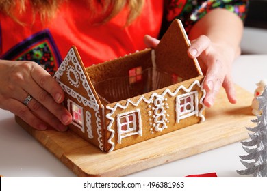 Making Of Gingerbread House