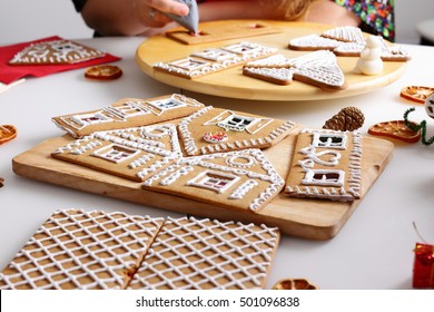 Making Of Gingerbread House