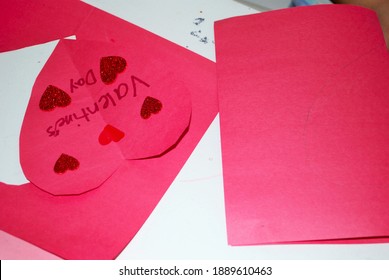 Making Homemade Valentines Day Cards Arts And Crafts