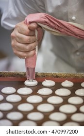 Making Macarons.