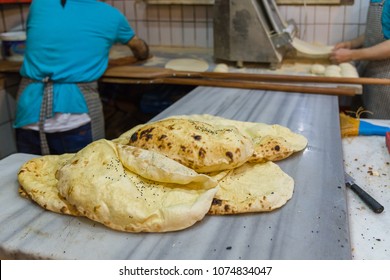 Making Naan Bread