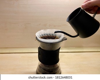 Making organic coffee at home - Shutterstock ID 1812648031