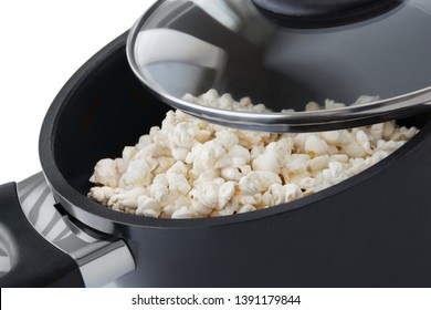 Making Popcorn And Cooking Pot