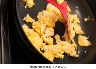 Making Scrambled Eggs