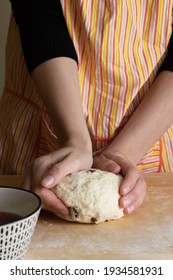 Making Soda Bread Dough, Famous Irish Bread