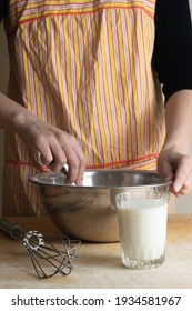 Making Soda Bread Dough, Famous Irish Bread