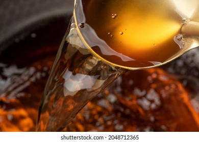 Making Soup Stock For Japanese Cuisine