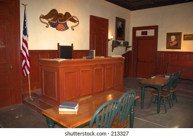 The Making Of A Western Movie Series: Court Room