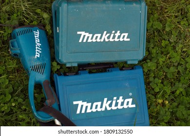 Makita Tool Kit Screwdriver, Drill, Trimmer. Belarus,minsk,2020