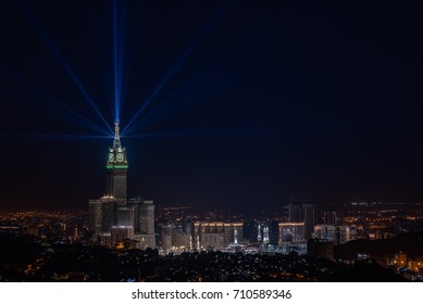 Makkah City During Night Time